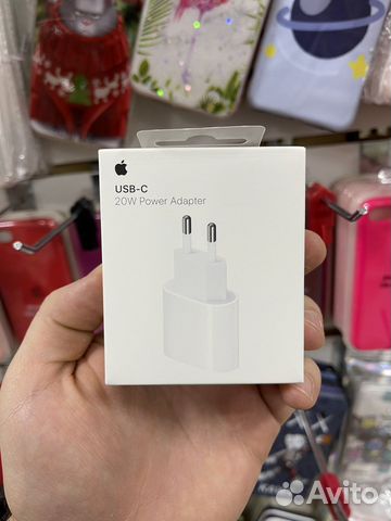 Оригинальный адаптер Apple 20w, USB-C