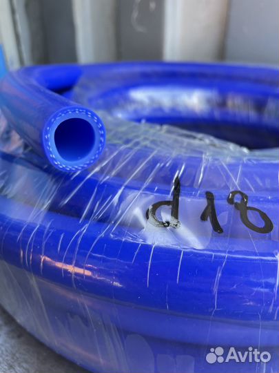 Шланг силиконовый d18 1 м авто (антифриз, тосол)