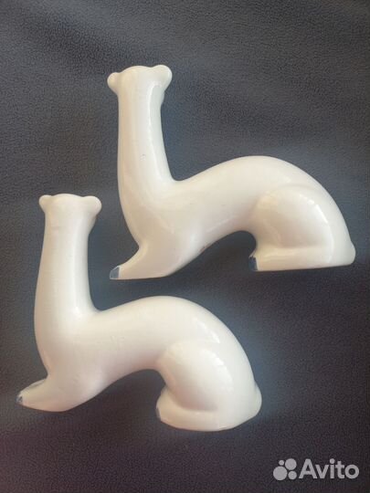 Статуэтка СССР фарфор Горностай
