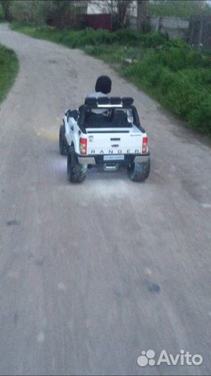 Детский электромобиль ford рейнджер в тюнинге