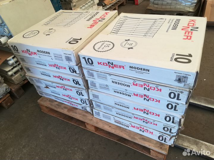 Новые чугунные радиаторы отопления 500