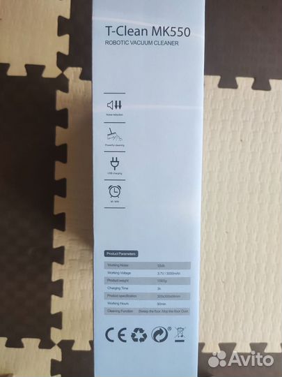 Робот пылесос T-Clean-MK550
