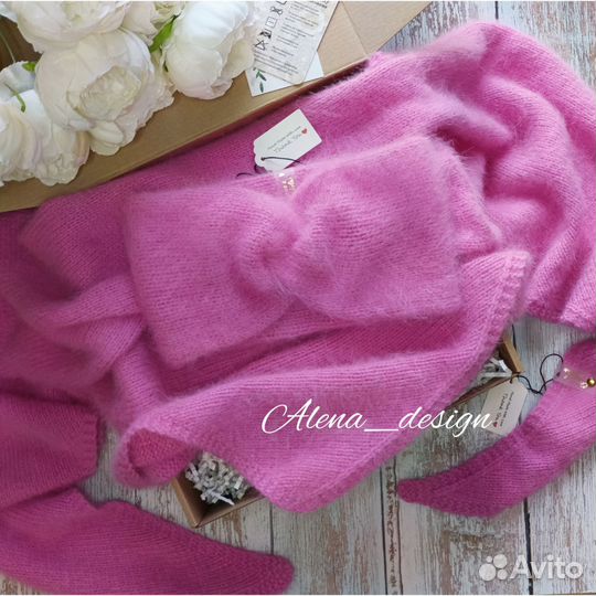 Комплект повязка и косынка