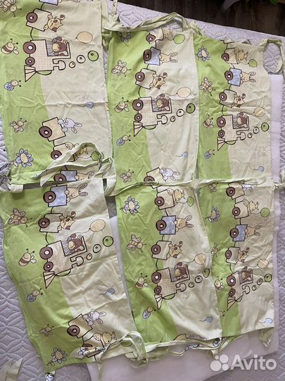 Бортики в детскую кроватку