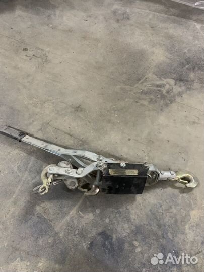 Лебедка ручная рычажная