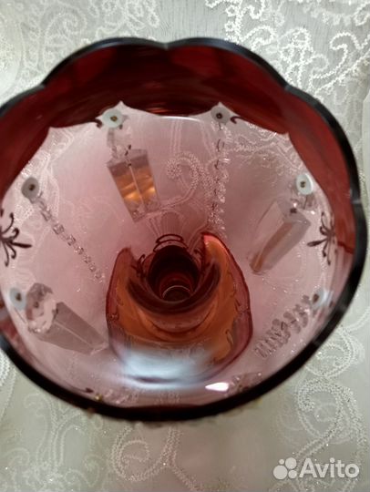 Статуэтка Богемия, ваза для сухих цветов