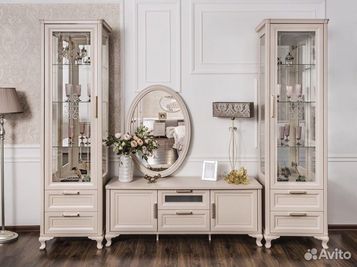 Гостиная тв Группа стиль неоклассика