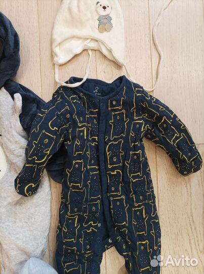 Утепленные вещи до 68 см (цена за всё)