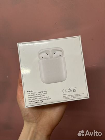 Наушники airpods 2