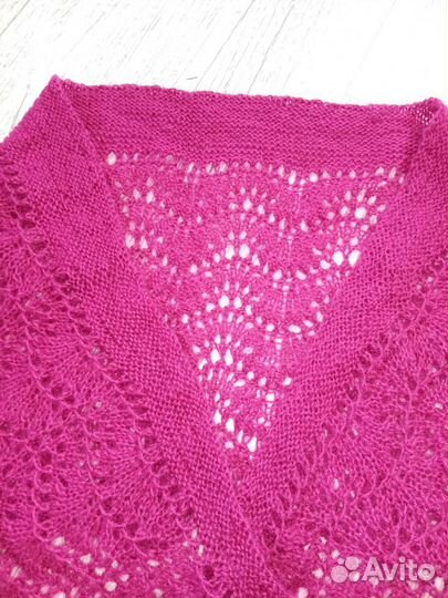 Шаль-накидка махровая