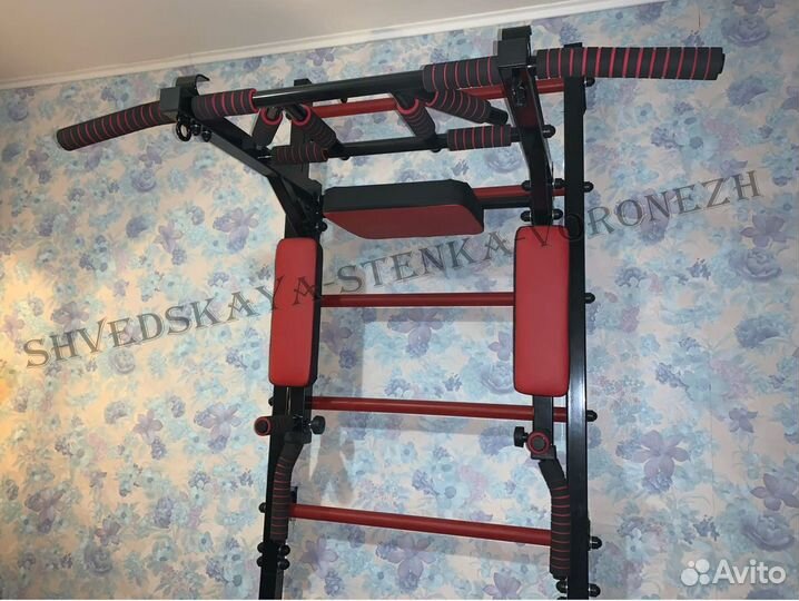 Шведская стенка +Турник 3в1 Мультихват Power Люкс