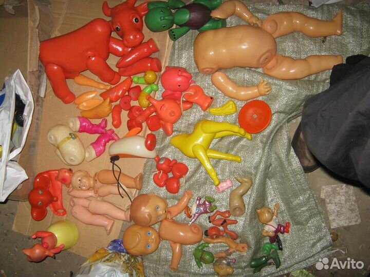 Игрушки и куклы целлулоид СССР