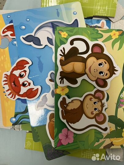 Пазл сортер bondibon Чей малыш