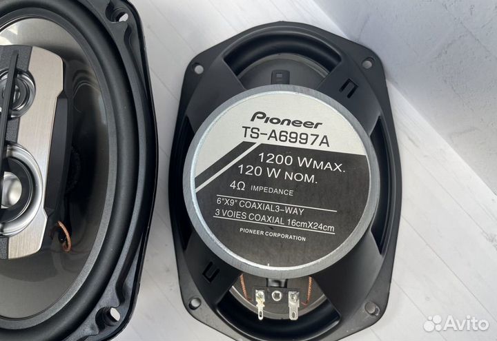 Динамики овалы pioneer 1200W