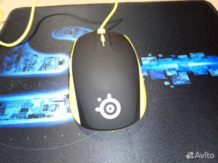 Игровая мышь Steel Series Rival 100 Yellow