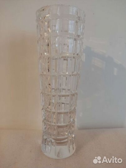 Ваза. Хрусталь. СССР. 22,5 х 8 см