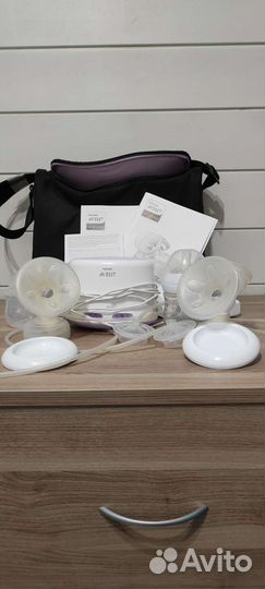 Двойной молокоотсос Philips avent электрический