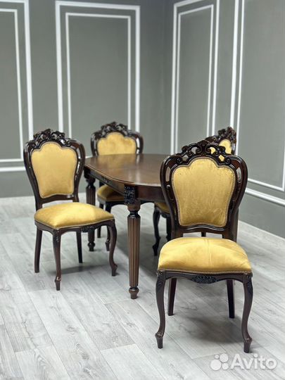 Стол и стулья от производителя. В наличии