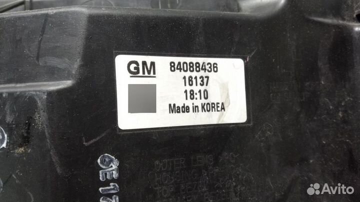 Б/У Б/У Фара левая 84088436 general motors