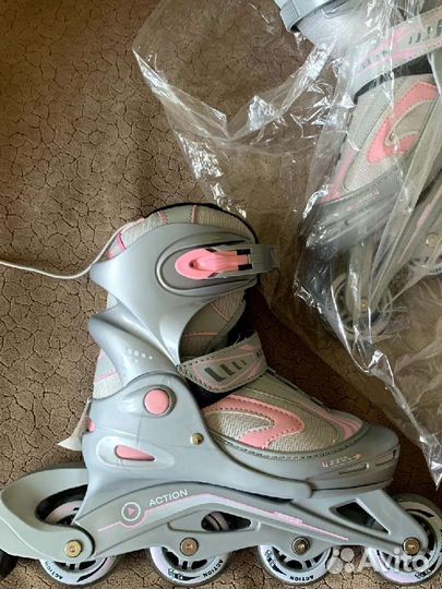 Роликовые коньки новые 34-37