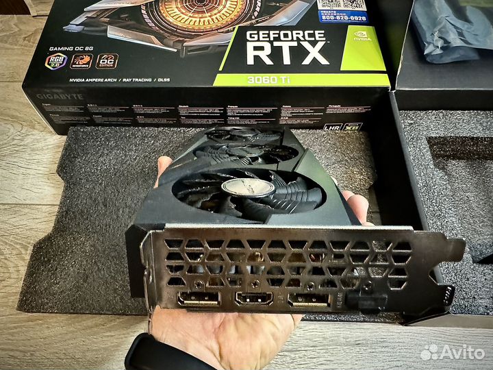 RTX 3060Ti 8Gb Gaming OC. Игровая видеокарта