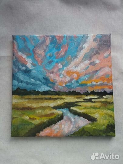 Картина масло холст