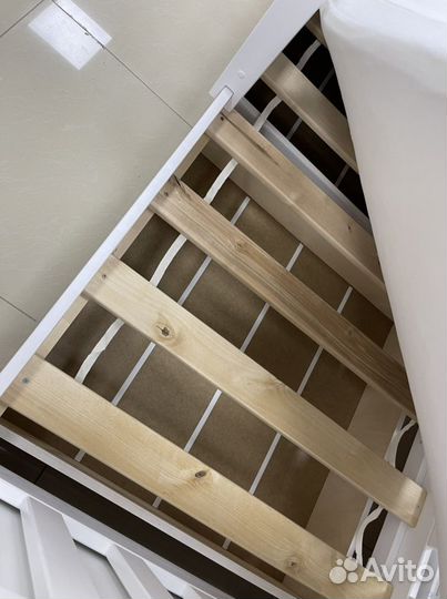 Кровать домик белый 160/80 (магазин)