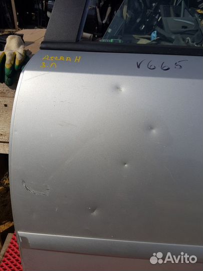 Дверь задняя левая Opel Astra H