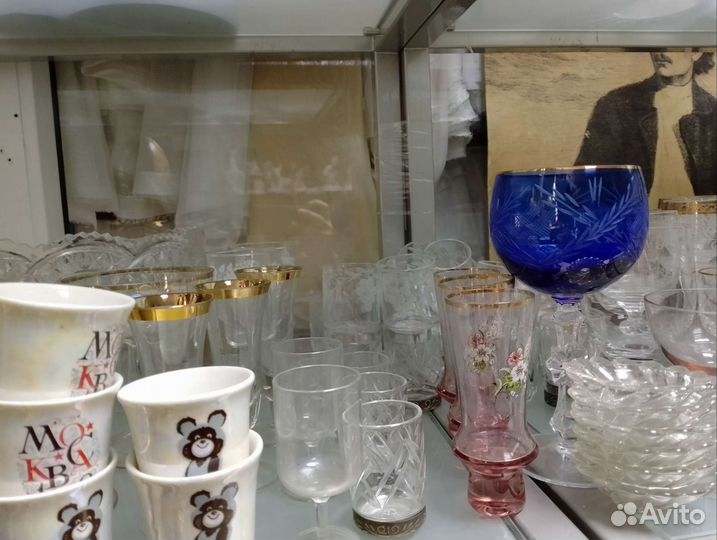 Хрусталь, фарфор, стекло посуда