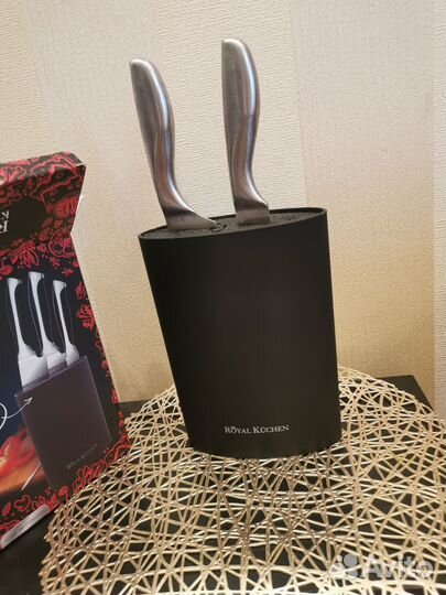 Подставка для ножей,Royal kuchen,набор стол.прибор