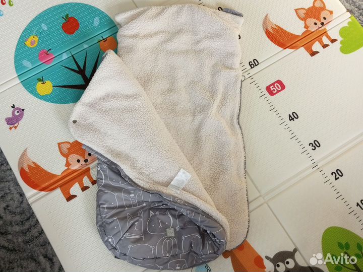 Зимний конверт в коляску