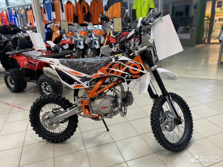Питбайк kayo TT125 мотоцикл
