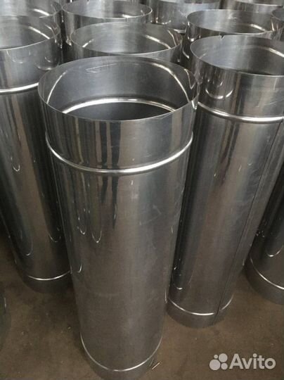 Труба 1000 мм. (диаметр 300 мм.) цинк 0,5 мм