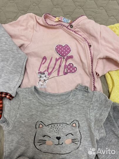 Детские вещи пакетом для девочек 62-68