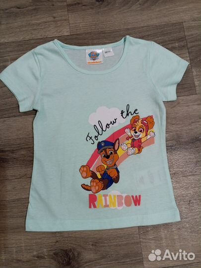 Футболки для девочки размер 98/104
