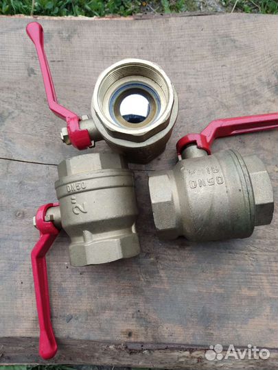 Кран шаровый 50