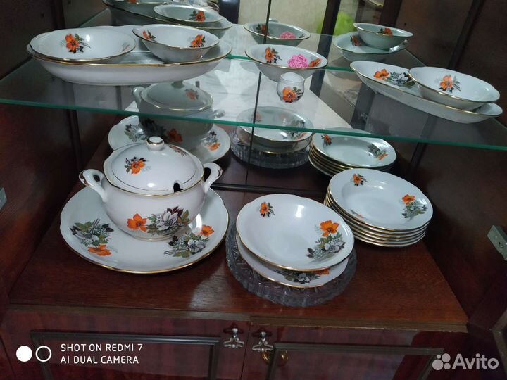 Столовый сервиз СССР, Дулево