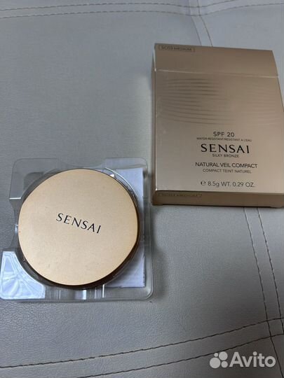 Пудра Sensai Silky Bronze Natural Veil 03 новая