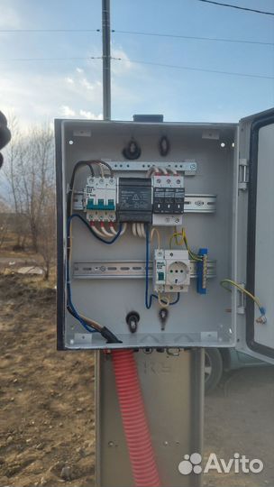 Электричество на участок. подключение дома