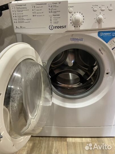 Стиральная машина бу indesit 5 кг