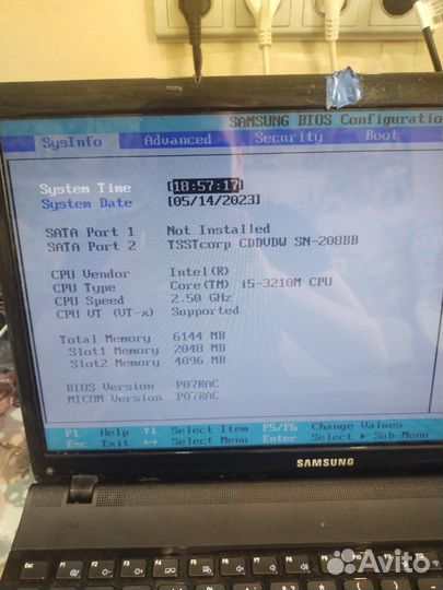 Ноутбук samsung np300e5c-u06ru