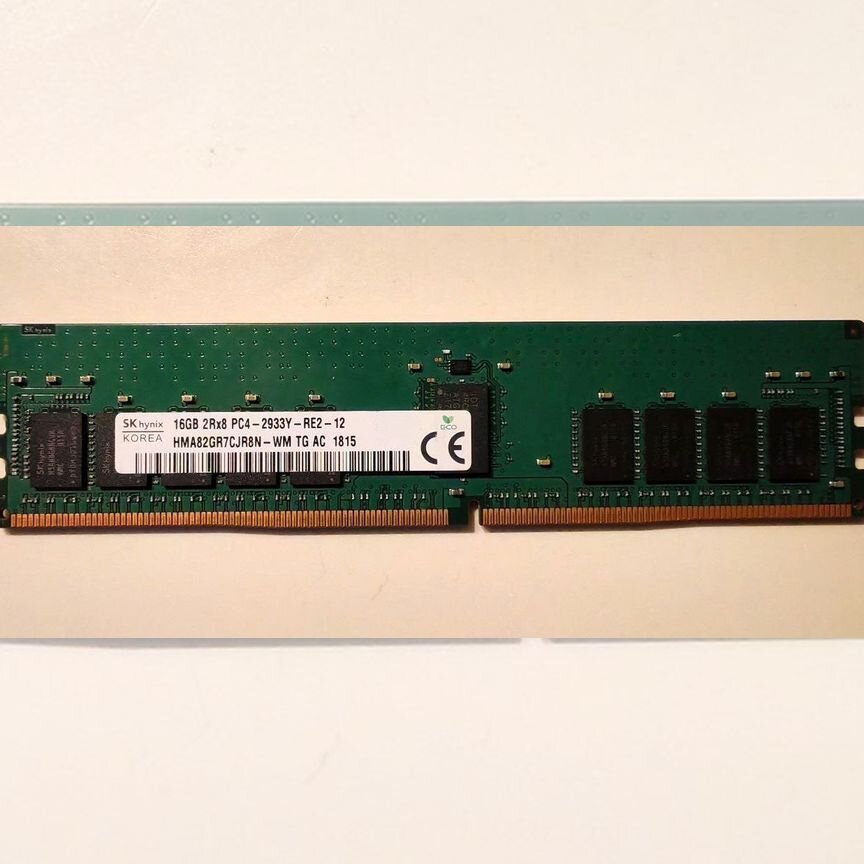 [HMA82GR7CJR8N-WM] 16gb Rdimm Ecc 2933 Hynix Hma82gr7cjr8n-Wm