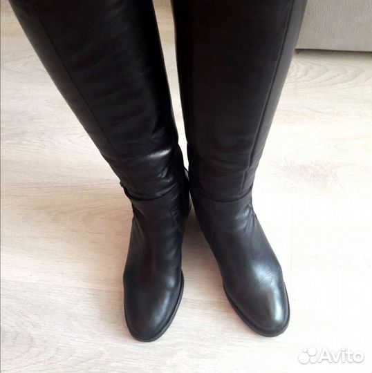 Сапоги натуральная кожа Tamaris