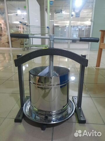 Пресс винтовой для отжима сока Вилен 14л