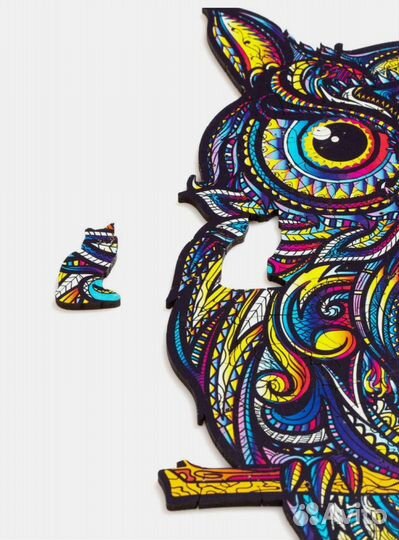 Пазл деревянный Zufa Сова XL (260 деталей)