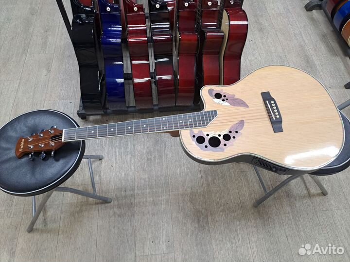 Гитара электроакустическая с подключением