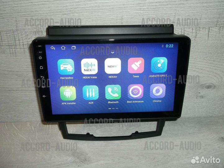 Магнитола SsangYong Actyon Android 2/32 GPS WiFi