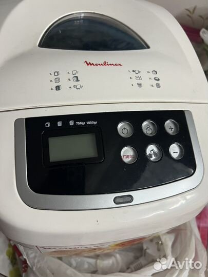 Хлебопечка moulinex новая