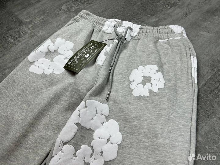 Штаны Denim tears серые (Тренд)