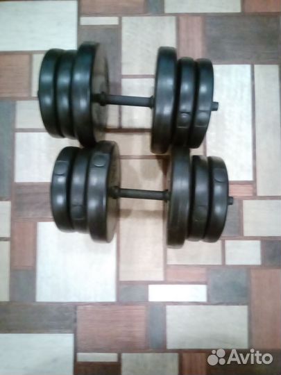 Гантели разборные 2 по 20кг